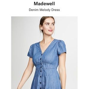 Madewell denim dress, never worn